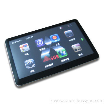 Latest GPS Navigator with FM and Bluetooth Function